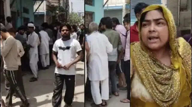 गोकशी की शिकायत पर जांच करने पहुंची फूड इंस्पेक्टर की टीम पर हमला