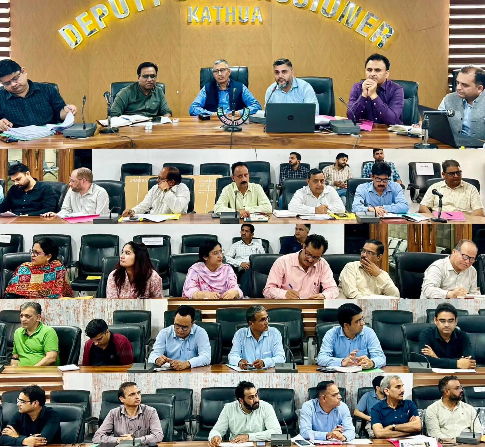 वाइब्रेंट विलेज योजना की समीक्षा, डीसी ने योजनाओं के 100 प्रतिशत लाभ पर दिया जोर