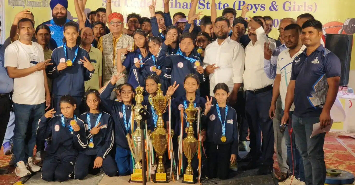 राज्यस्तरीय कैडेट भारोत्तोलन प्रतियोगिता का हुआ भव्य समापन