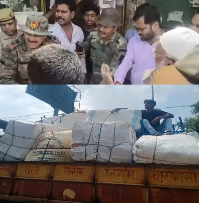 वाराणसी : नगर निगम की प्रवर्तन टीम ने हड़हा सराय मार्केट तक सड़काें काे अतिक्रमण मुक्त कराया