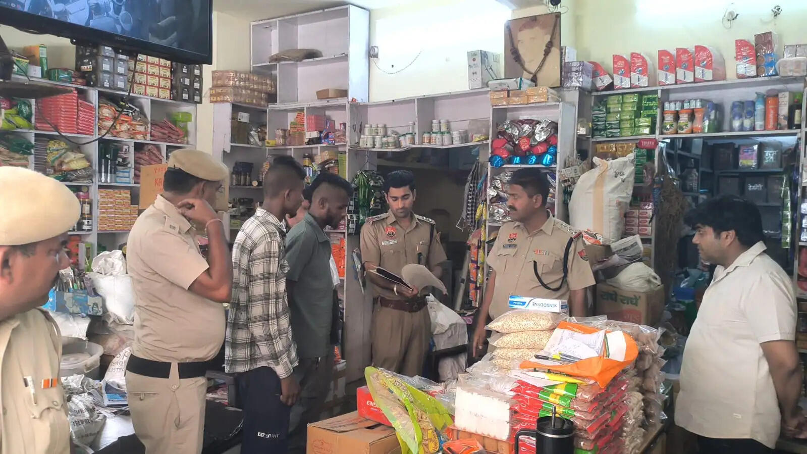 जींद : व्यापारी को धमकी देने वाले बदमाशों की कराई शिनाख्त परेड