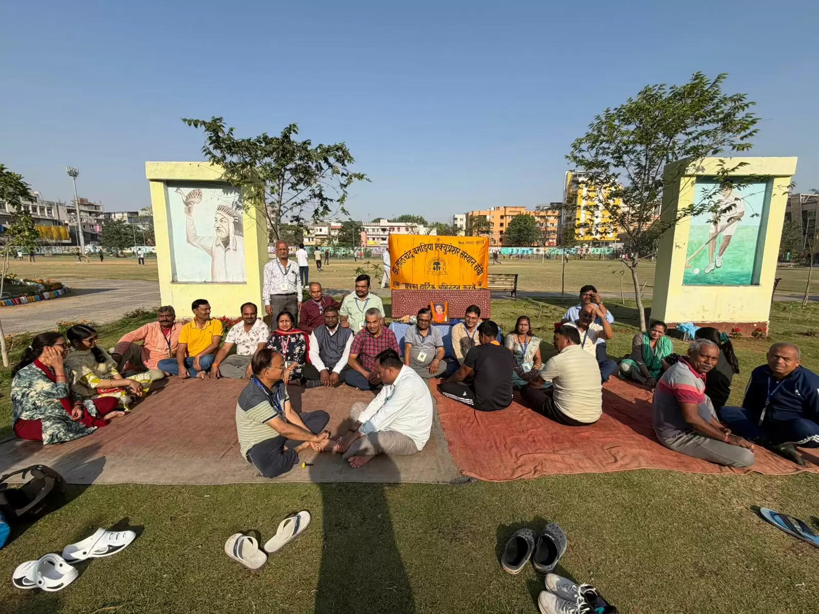 रांची में निःशुल्क एक्युप्रेशर चिकित्सा शिविर का आयोजन, 60 मरीजों ने लिया लाभ