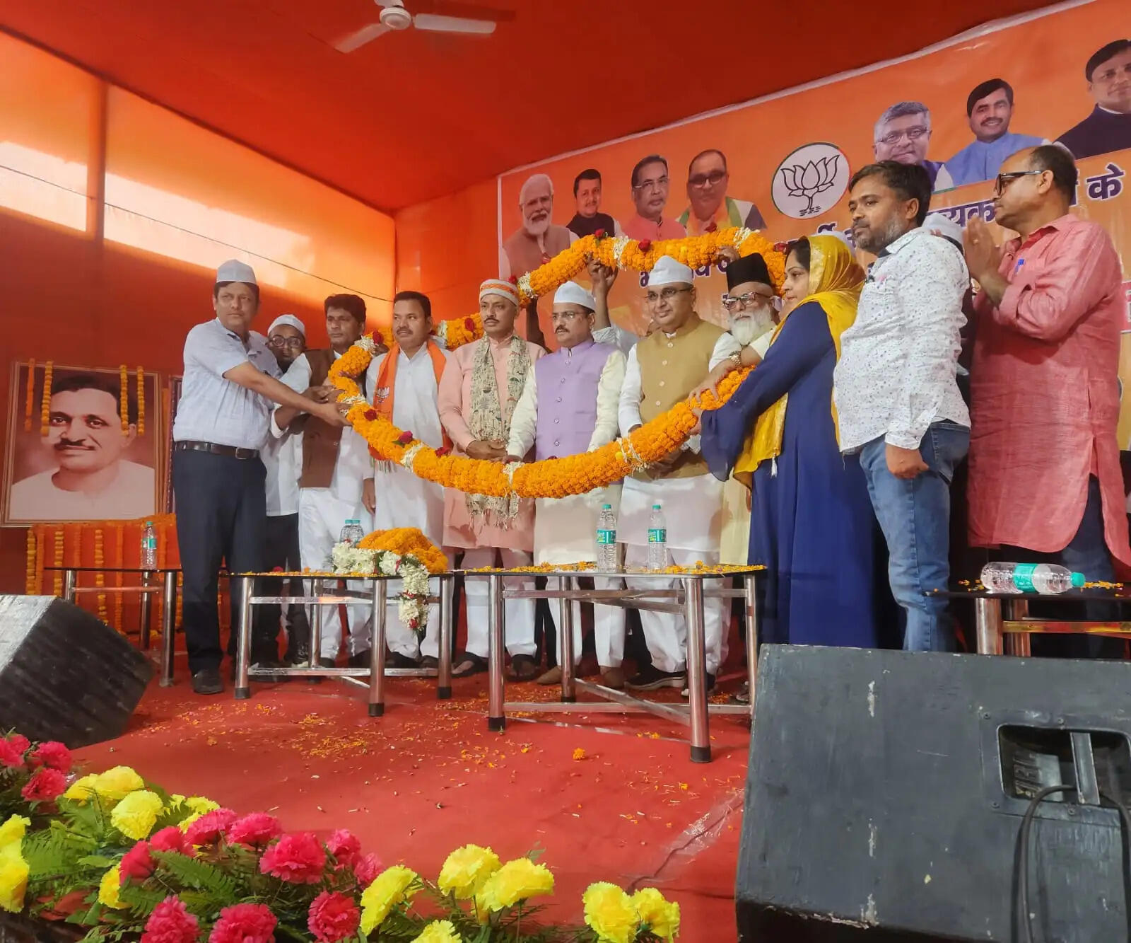 बिहार भाजपा अल्पसंख्यक मोर्चा के नवनियुक्त प्रदेश अध्यक्ष ने संभाला दायित्व