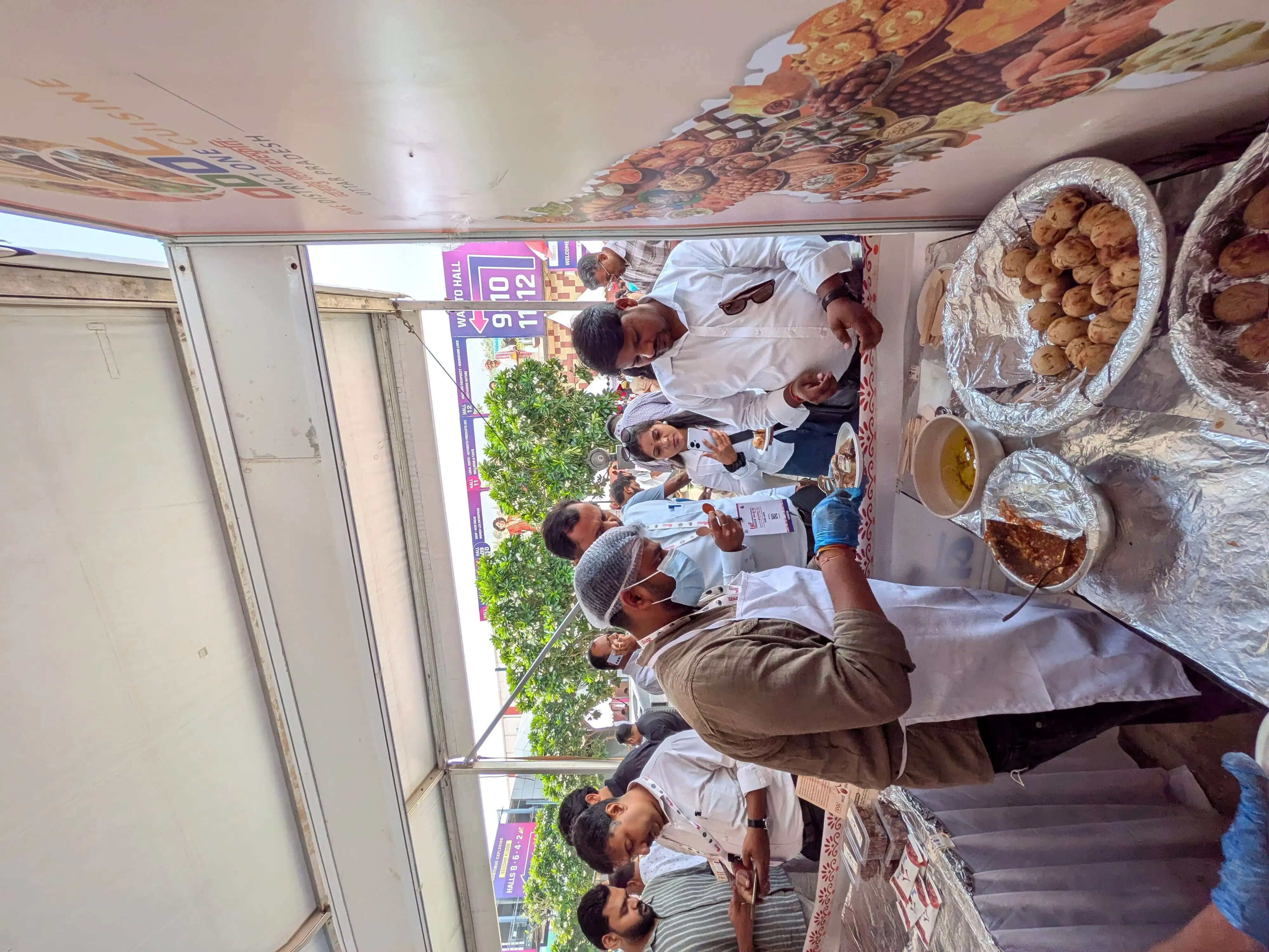 यूपीआईटीएस में गोरखपुरिया देसी स्वाद का भी जलवा