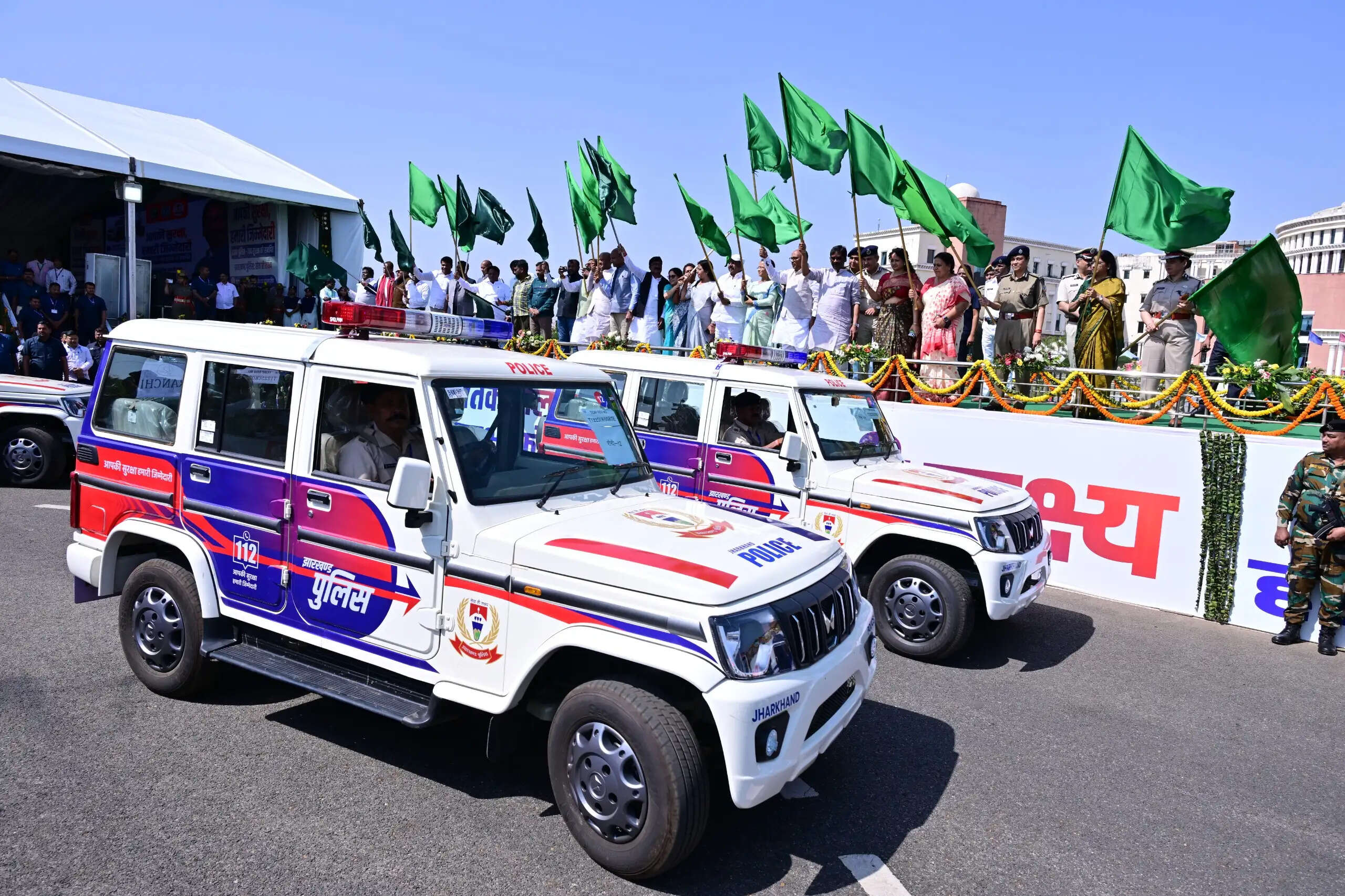 मुख्यमंत्री ने झारखंड पुलिस को 1,485 आधुनिक वाहन सौंपे, अत्याधुनिक 12 नए थानों का किया ऑनलाइन शिलान्यास