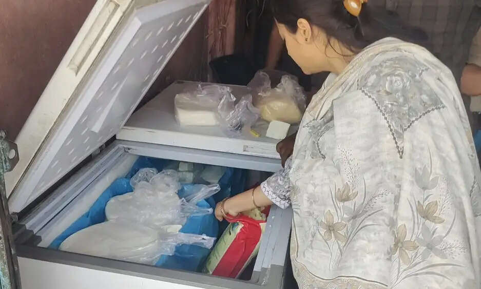 होली में रामगढ़ के बाजार में नकली पनीर की हो रही सप्लाई, 70 किलो नकली पनीर जब्त