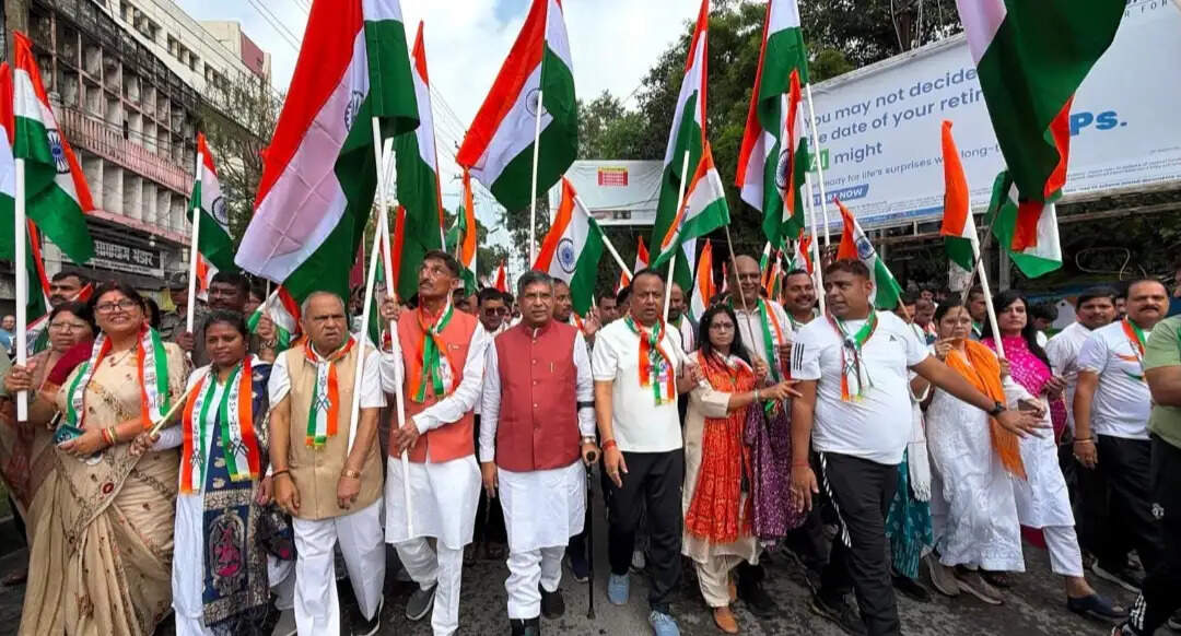 रांची में निकली भव्य तिरंगा यात्रा, राष्ट्रप्रेम और एकता का दिया संदेश