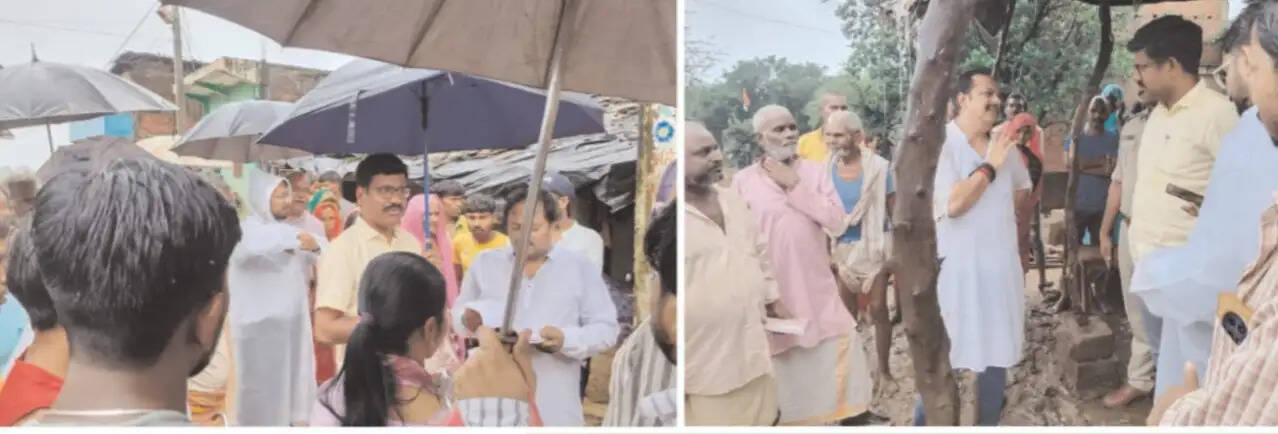 चित्रकूट में बाढ़ का पानी उतरते ही राहत कार्य तेज, कलेक्टर ने संभाला मोर्चा