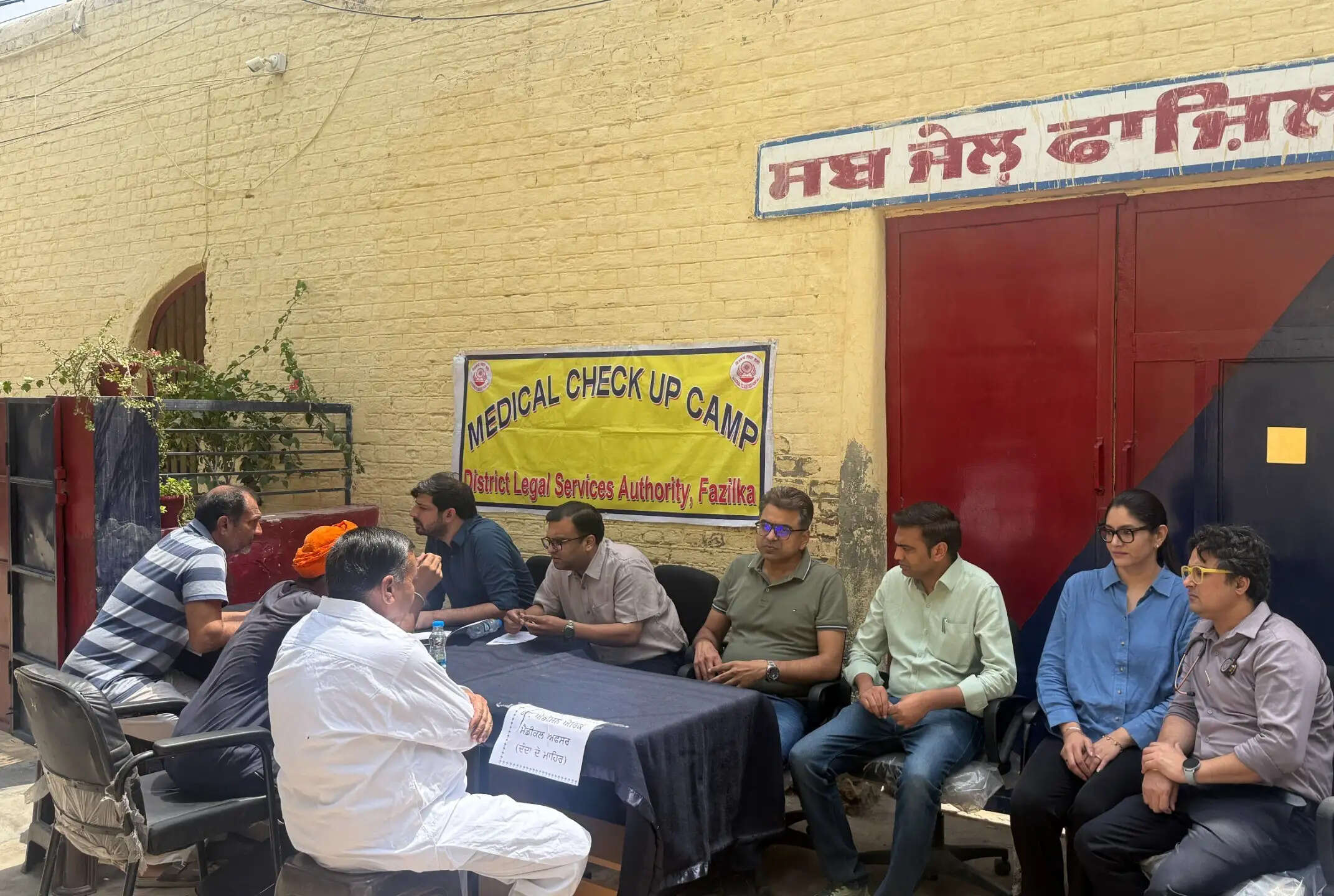 ਸਬ-ਜੇਲ ਫਾਜ਼ਿਲਕਾ ਵਿਖੇ ਕੈਦੀਆਂ ਲਈ ਮੁਫ਼ਤ ਮੈਡੀਕਲ ਚੈਕਅਪ ਕੈਂਪ ਦਾ ਆਯੋਜਨ