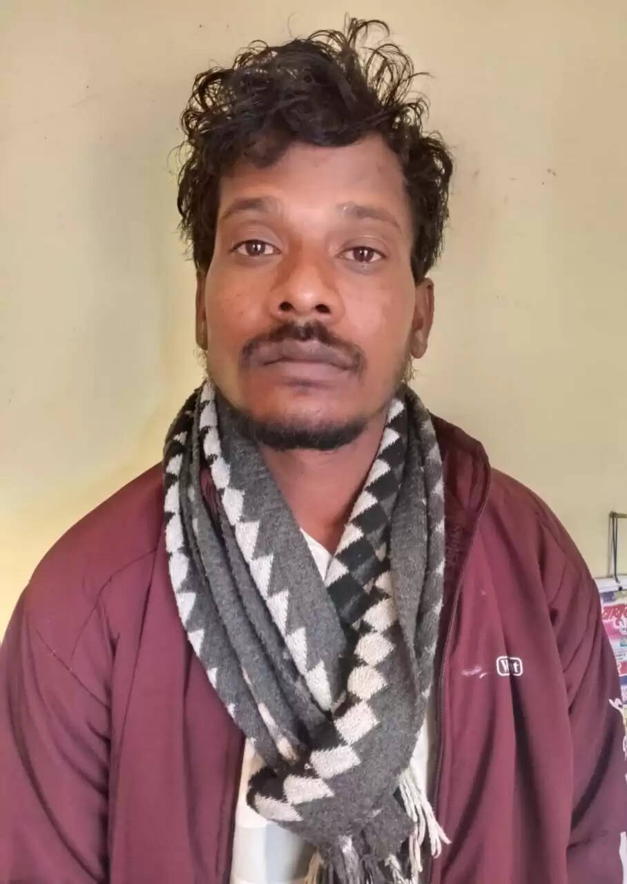 उड़ीसा से गांजा तस्करी करते हुए युवक पकड़ाया