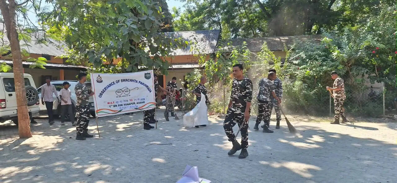 एसएसबी सोनापुर ने विद्यालयों में सतर्कता जागरूकता और स्वच्छता अभियान चलाया