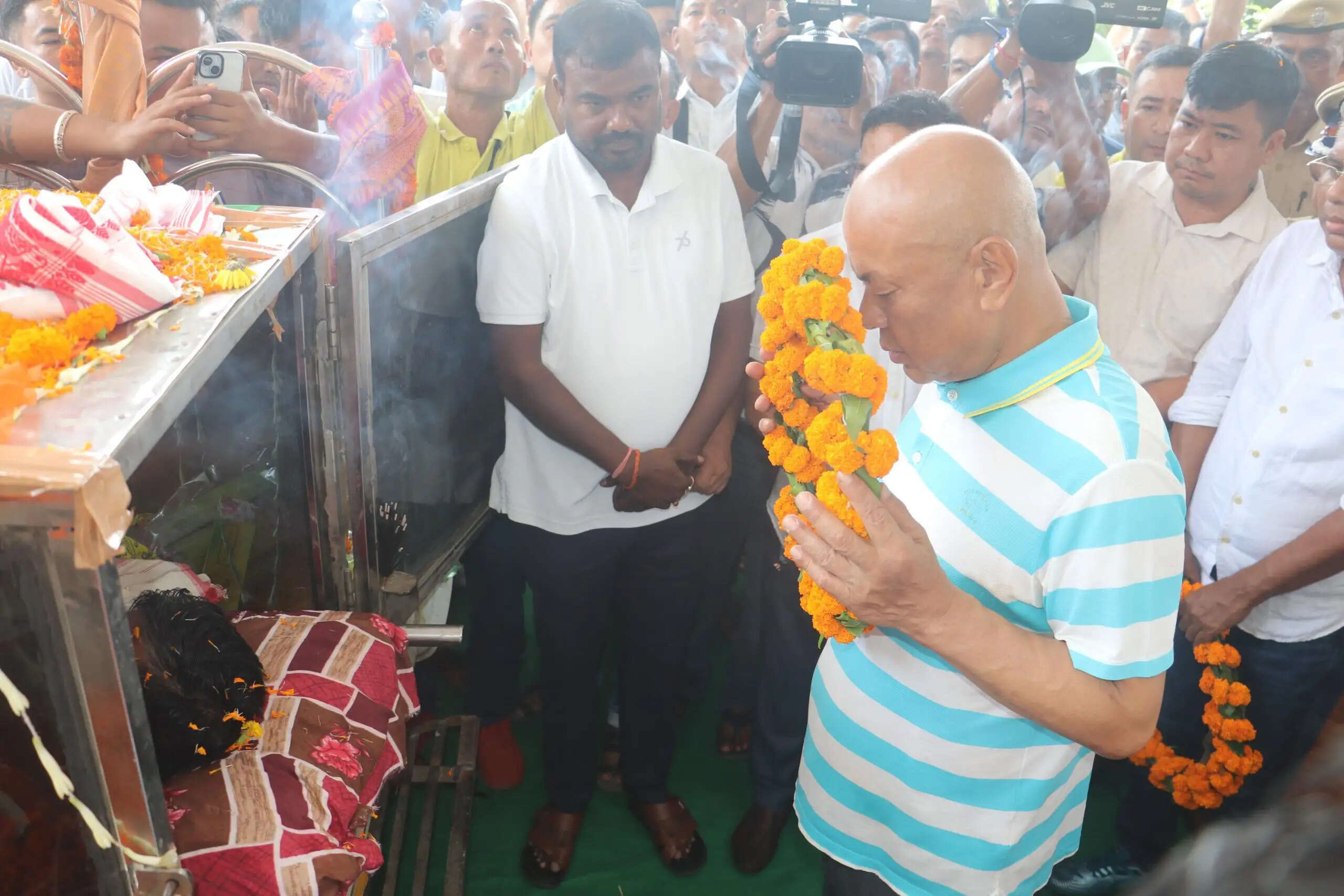 बीटीसी उपाध्यक्ष बिजित ग्वरा नार्जारी को दी गई श्रद्धांजलि