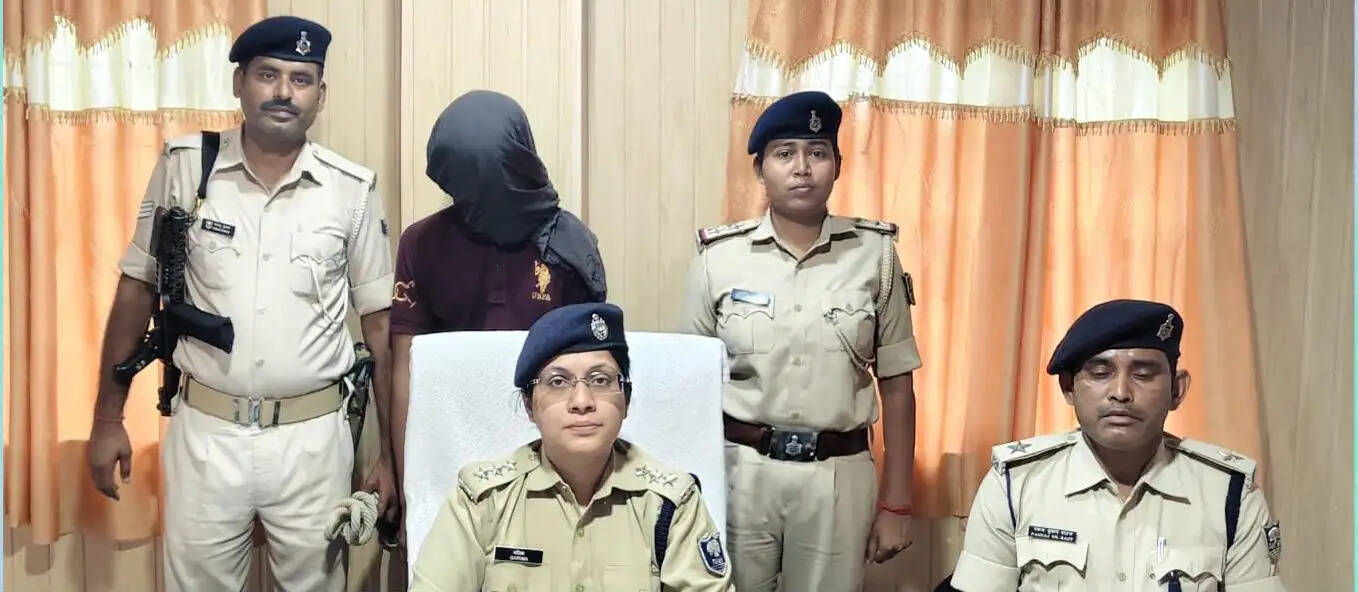 8.12 ग्राम ब्राउन शुगर के साथ एक तस्कर गिरफ्तार
