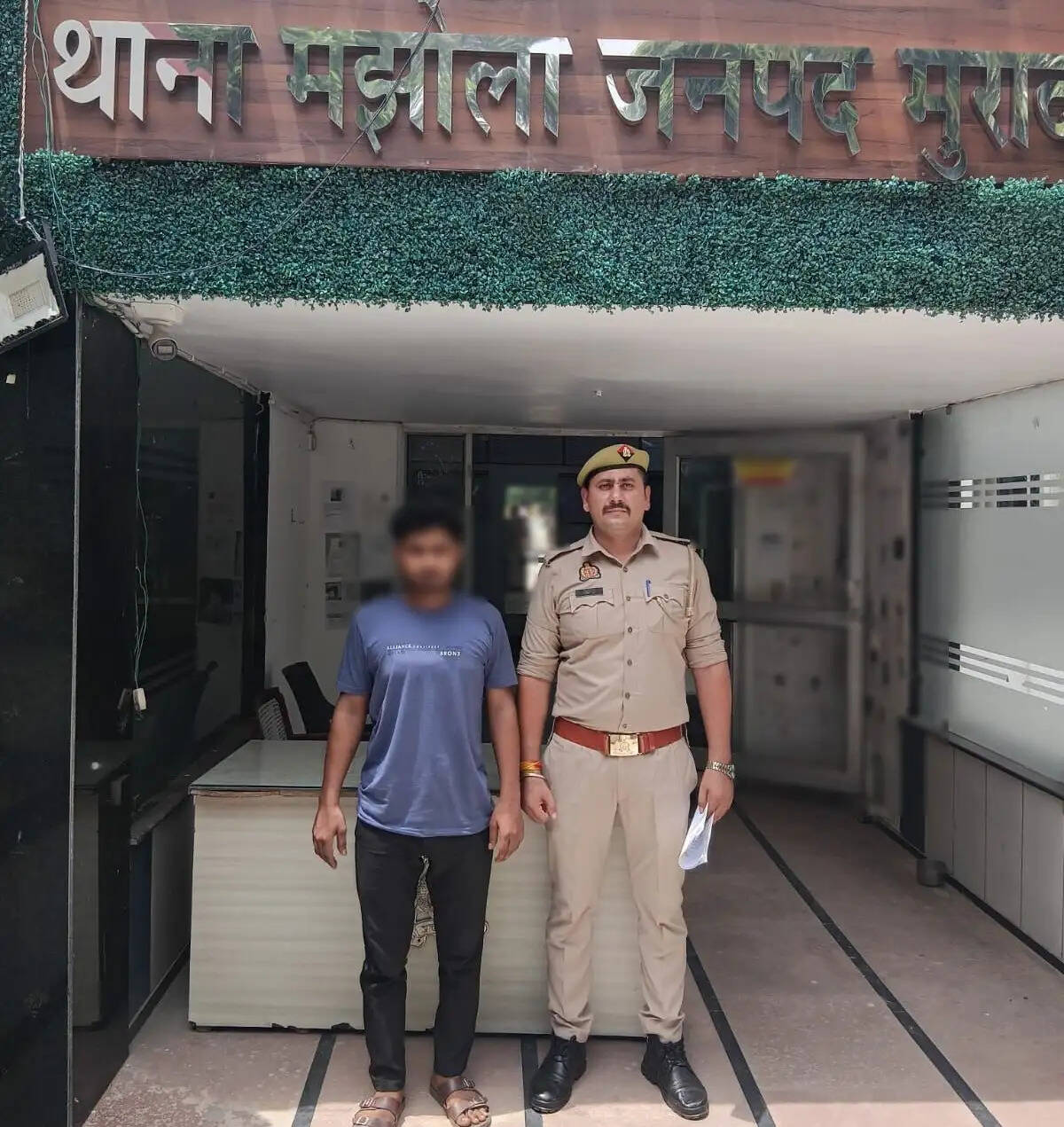 किशोरी से दुष्कर्म में बुलंदशहर निवासी आरोपित गिरफ्तार