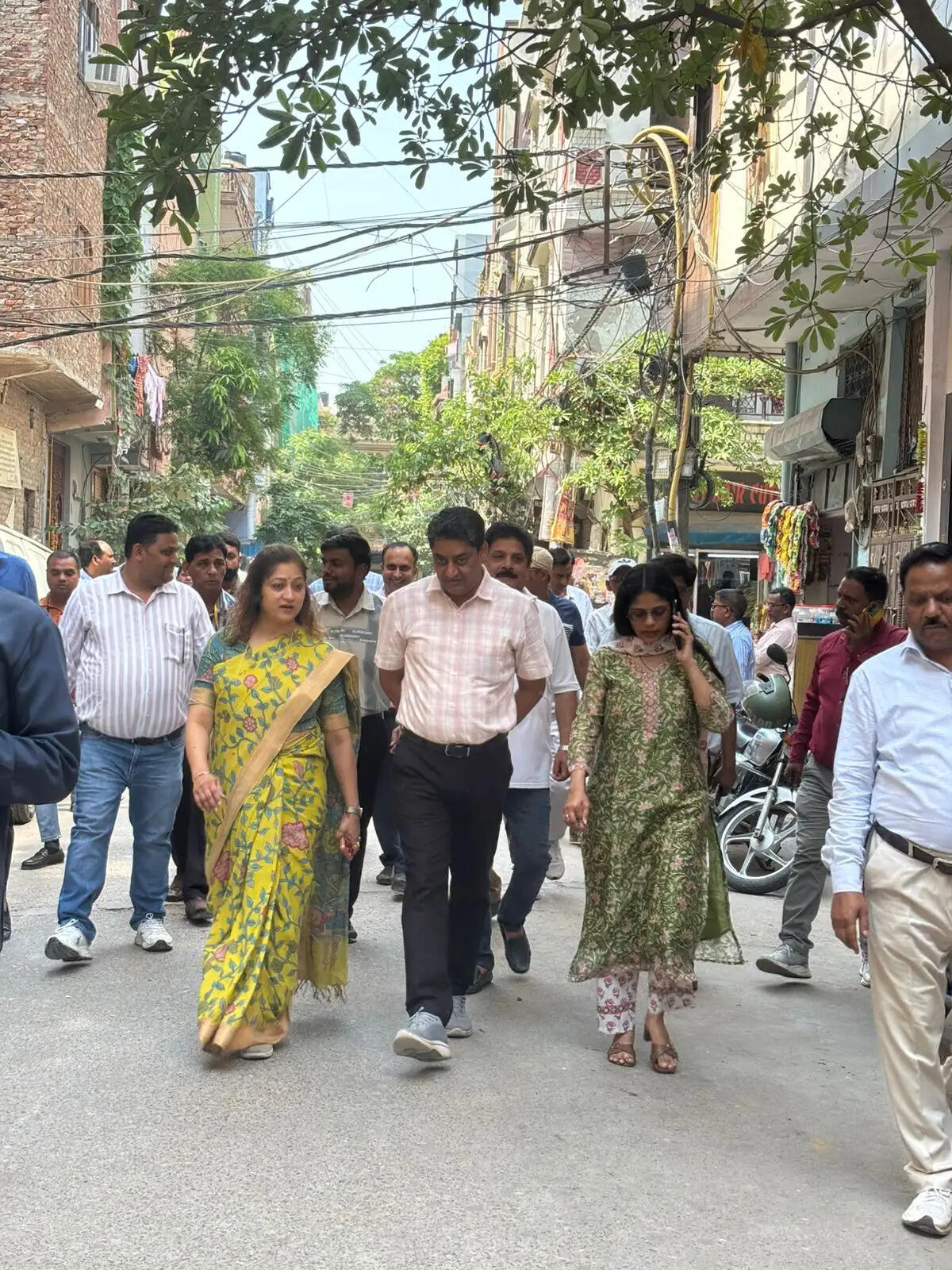 दिल्ली की उपमहापौर ने रामनगर वार्ड का किया निरीक्षण