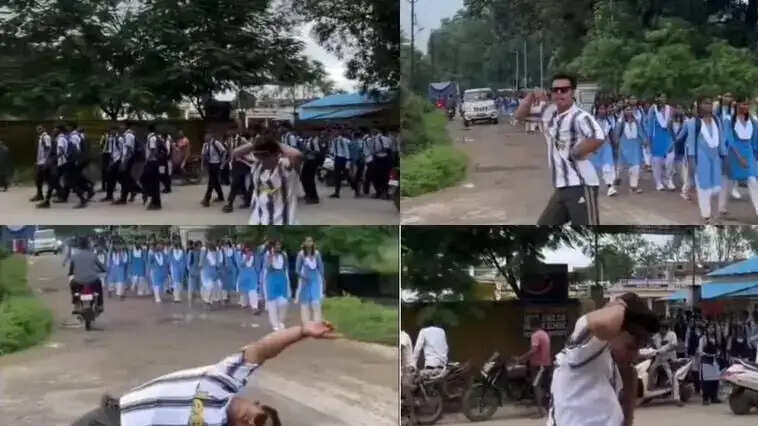 स्कूली छात्राओं के सामने अश्लील गाना गाकर रील बनाना युवक को पड़ा महंगा, पुलिस ने दी कड़ी समझाइश