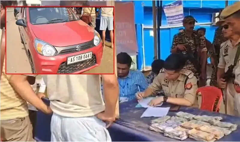 असम विस चुनाव : श्रीभूमि के बदरपुर में कार से करीब 8 लाख नकद बरामद