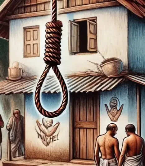 जंगल में पेड़ से लटका मिला छात्र का शव