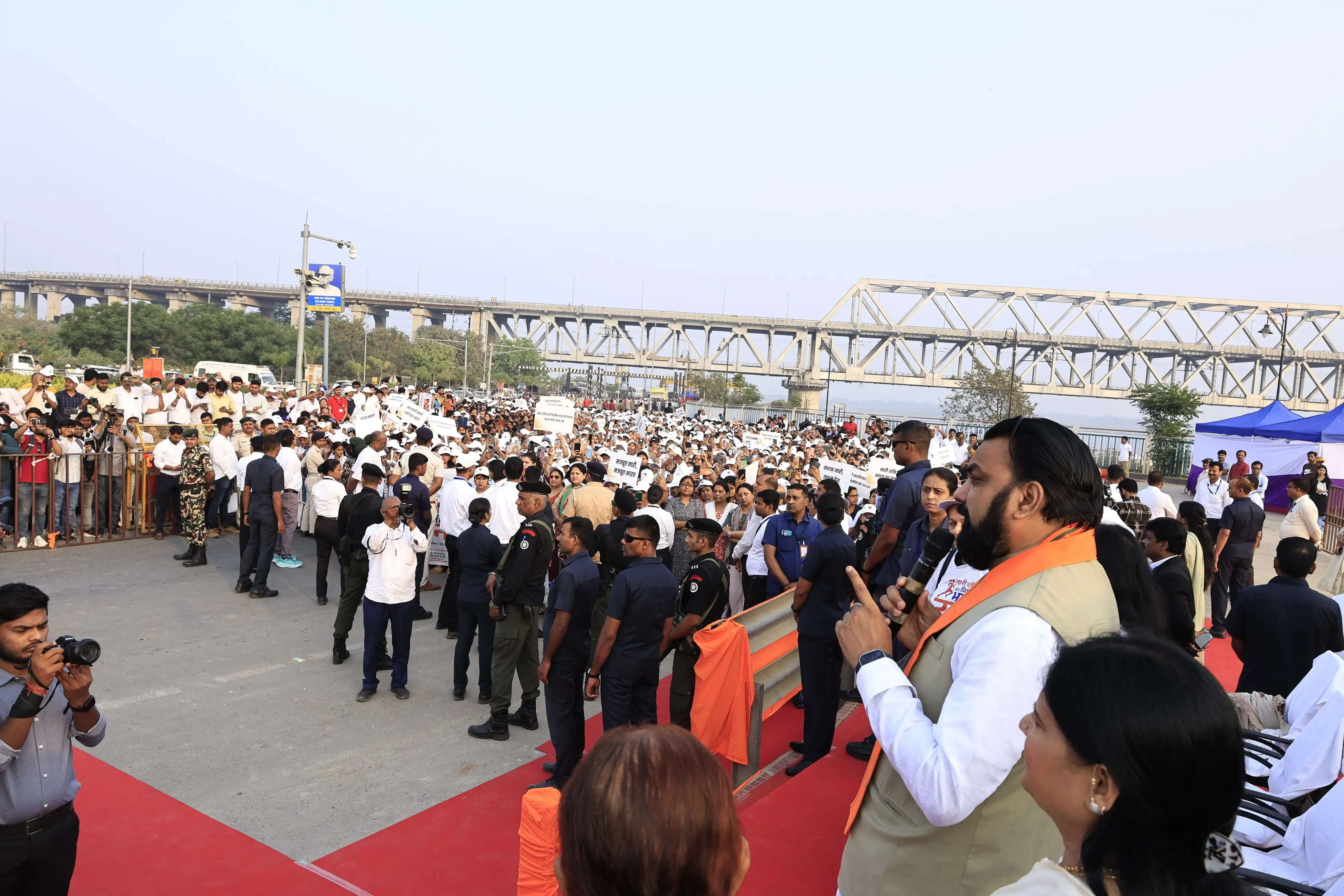 नारी शक्ति फॉर विकसित भारत रन कार्यक्रम में शामिल हुए मुख्यमंत्री, कहा- आज का दिन महिलाओं के लिए होगा क्रांतिकारी