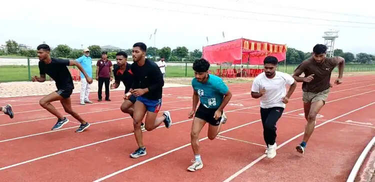 मुख्यमंत्री खिलाड़ी प्रोत्साहन योजना: हरिद्वार में 116 खिलाड़ियों ने दिया चयन ट्रायल