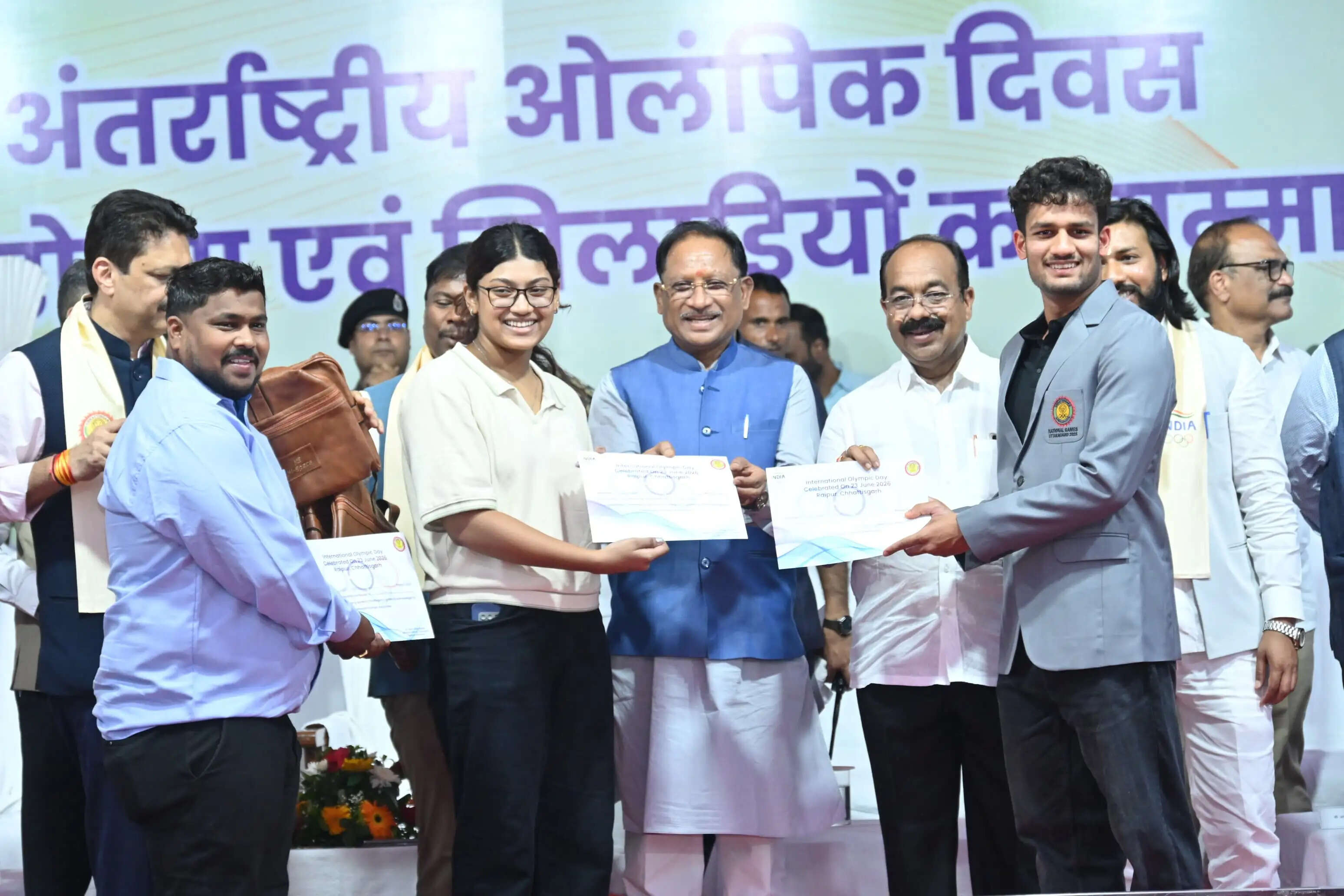 छत्तीसगढ़ में खेलों के लिए बेहतर वातावरण और आधुनिक अधोसंरचना का हो रहा विकास : मुख्यमंत्री साय