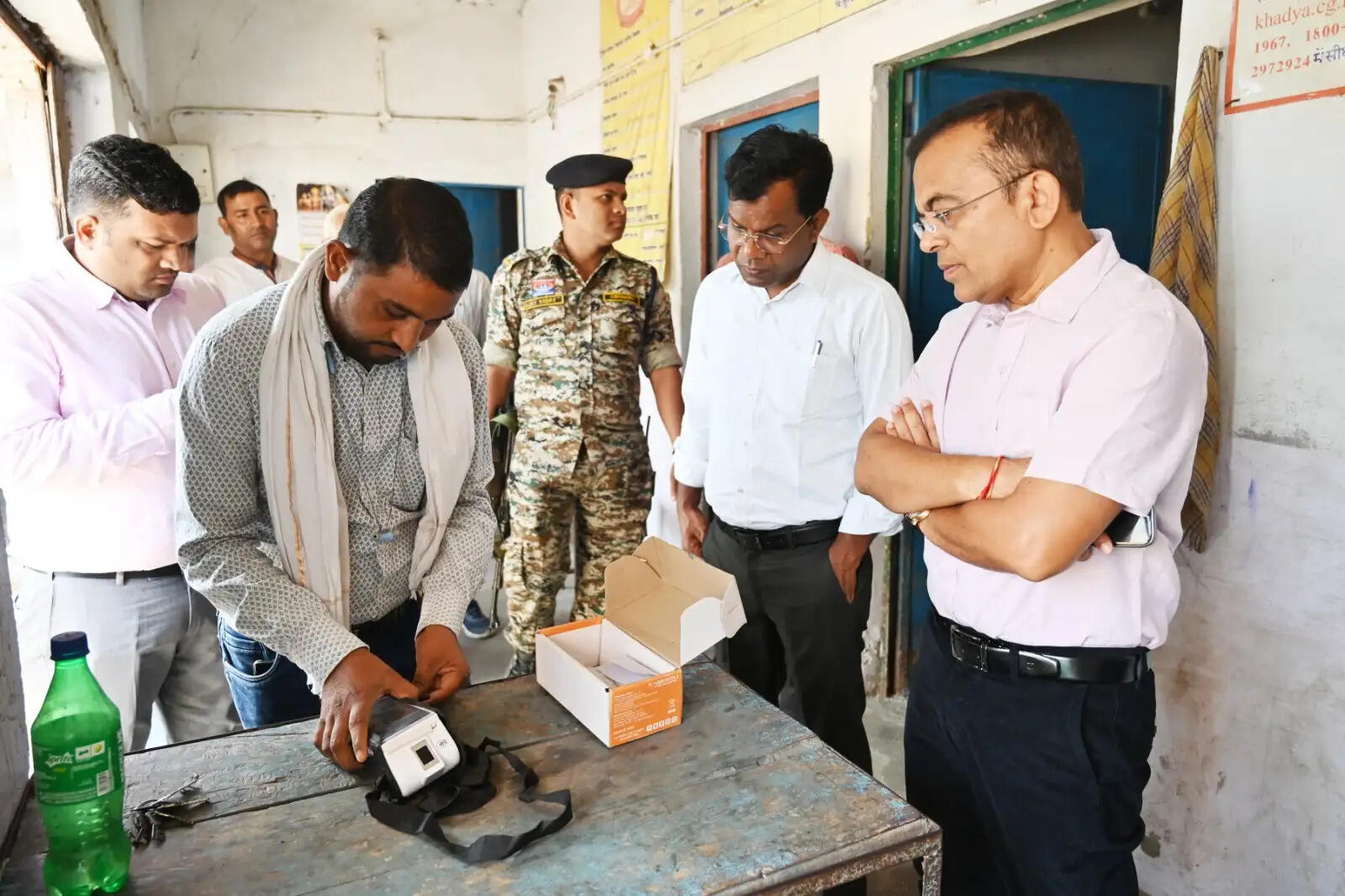 बलौदा विकासखंड में कलेक्टर का मैराथन दौरा, विकास कार्यों की गुणवत्ता पर जोर