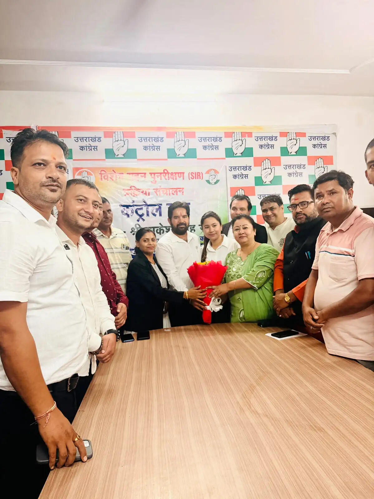 एसआईआर प्रक्रिया की निगरानी के लिए प्रदेश कांग्रेस मुख्यालय में कंट्रोल रूम शुरू