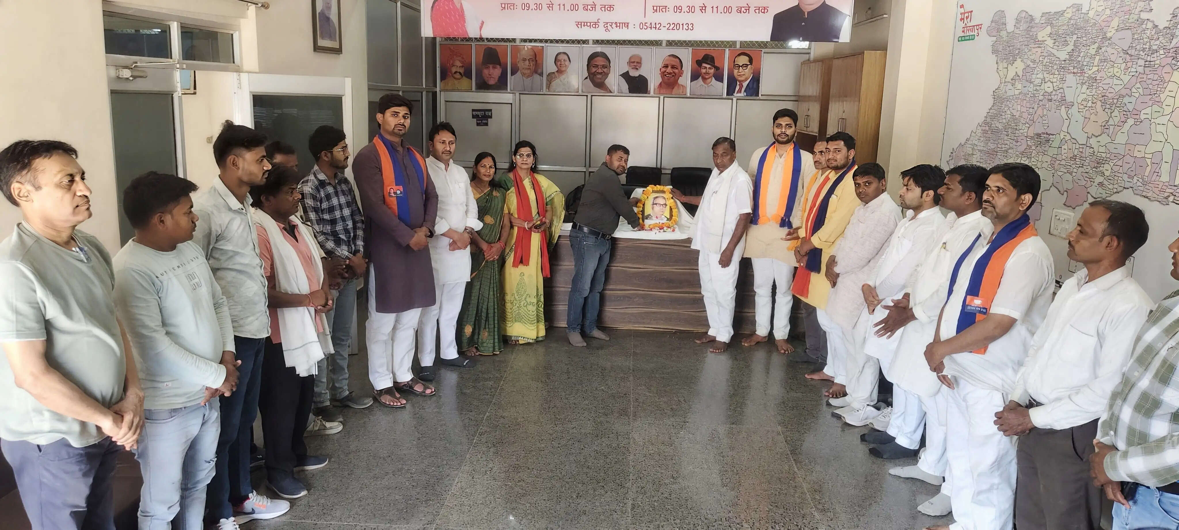 मीरजापुर में बाबू शिवदयाल सिंह चौरसिया की 123वीं जयंती मनी