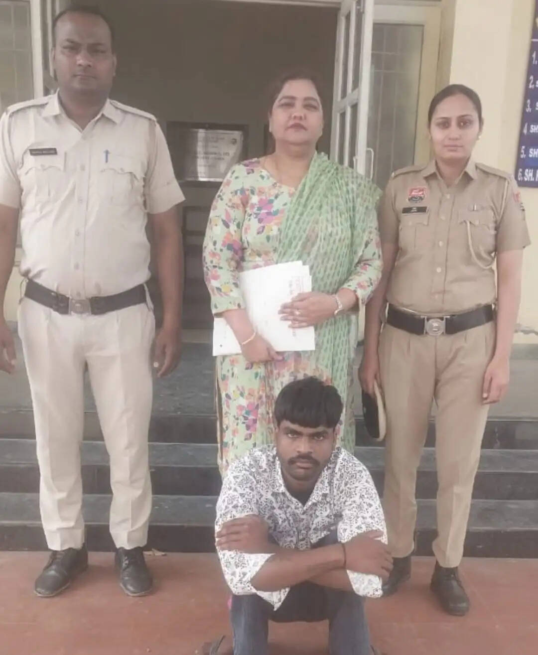 यमुनानगर:नाबालिग से दुष्कर्म के प्रयास का आरोपी युवक गिरफ्तार