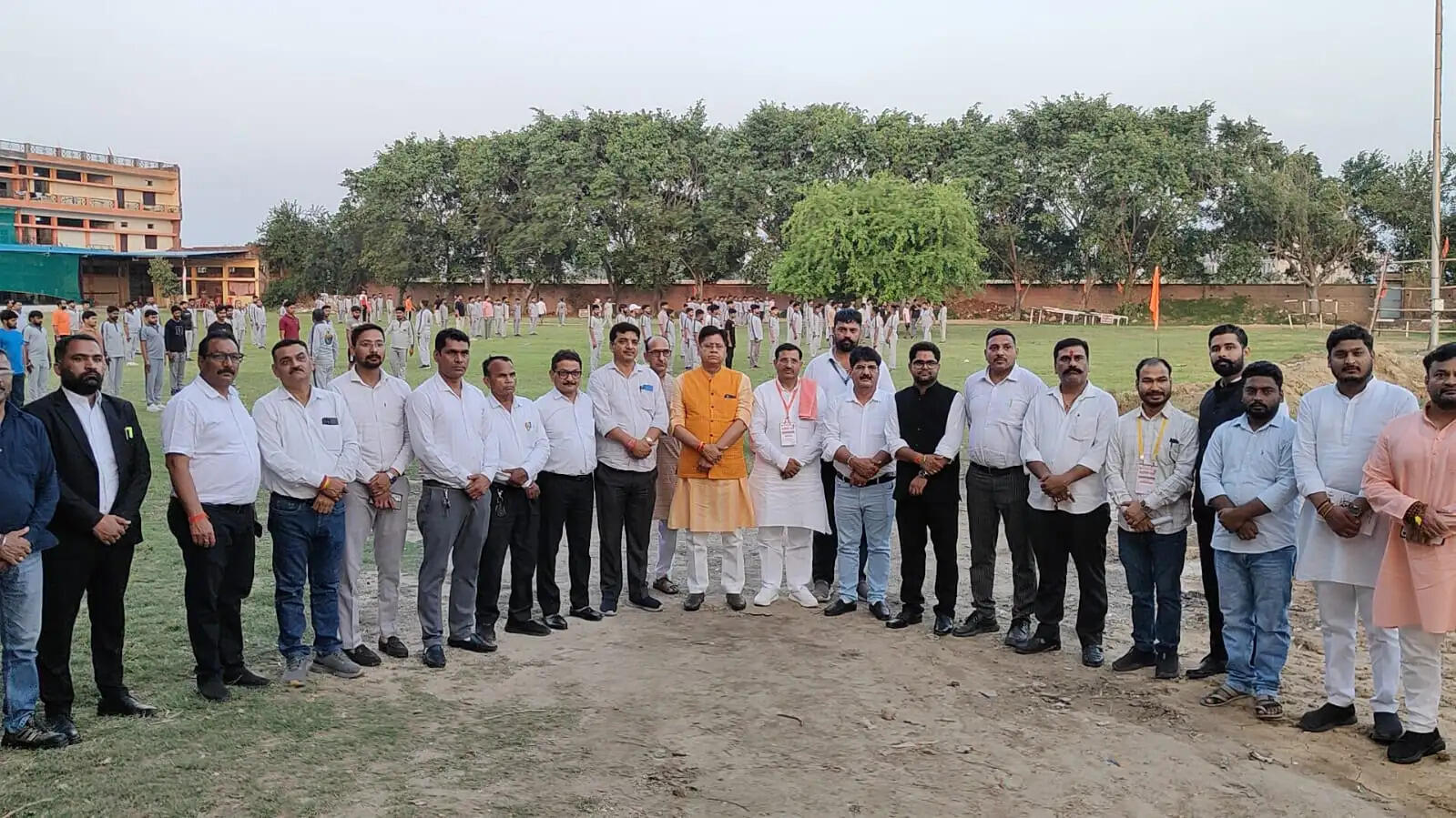 जिहाद से लड़ने व सनातन की रक्षा करने के गुर सीख रहे बजरंग दल के युवा प्रशिक्षार्थी