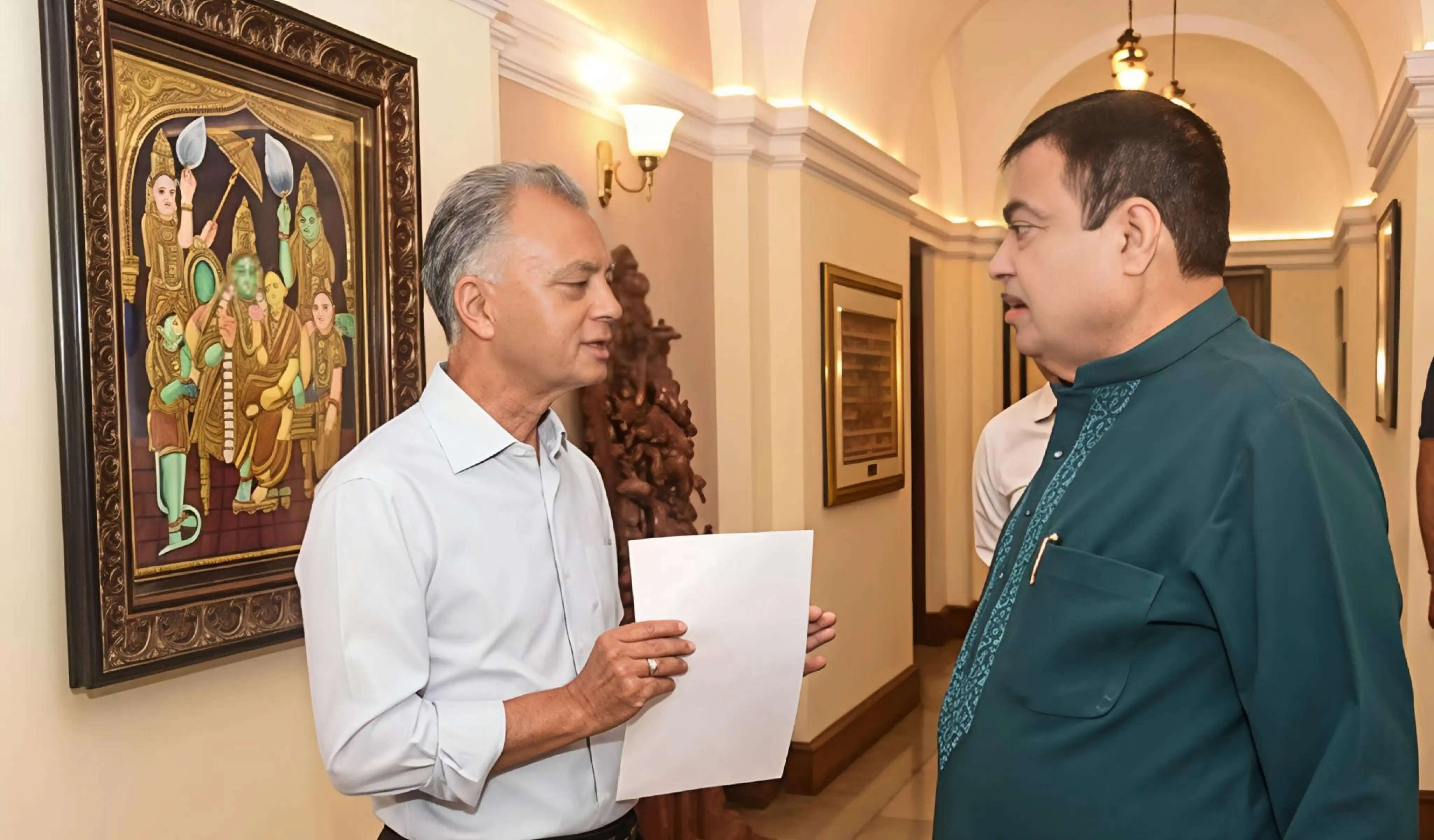विधायक अनिल शर्मा ने केंद्रीय सड़क एवं परिवहन मंत्री नितिन गडकरी से दिल्ली में की मुलाकात