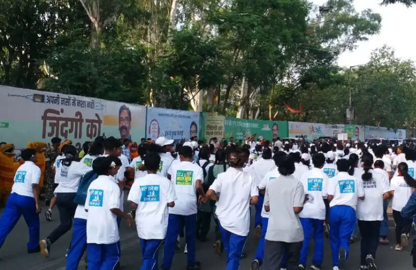 'नशामुक्त झारखंड' के संकल्प के साथ निकली जागरूकता मैराथन, युवाओं ने दिया स्वस्थ समाज का संदेश