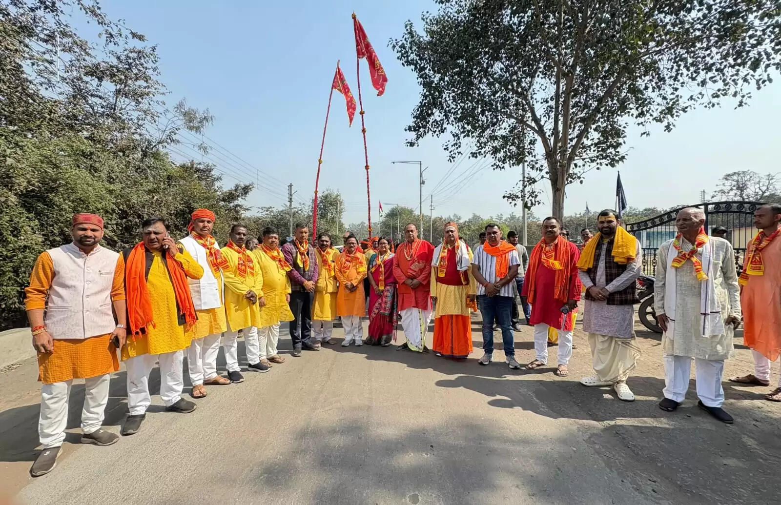 मां दीपेश्वरी मंदिर प्राण-प्रतिष्ठा समारोह का भव्य शुभारंभ, कलश यात्रा में उमड़ा जनसैलाब