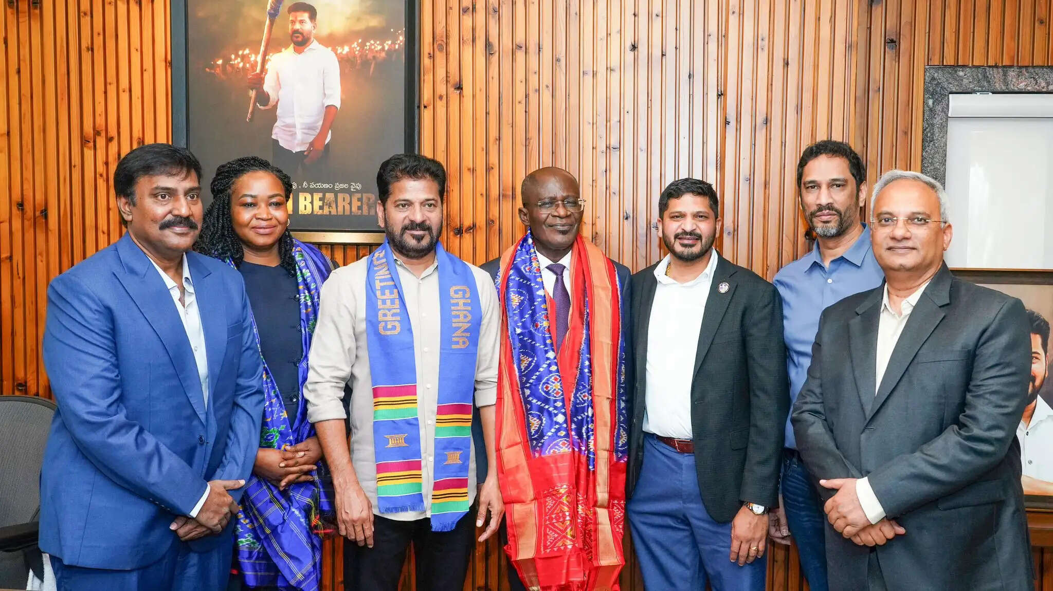 घाना के उच्चायुक्त ने तेलंगाना के मुख्यमंत्री से की मुलाकात, द्विपक्षीय सहयोग को मज़बूत करने पर दिया ज़ोर