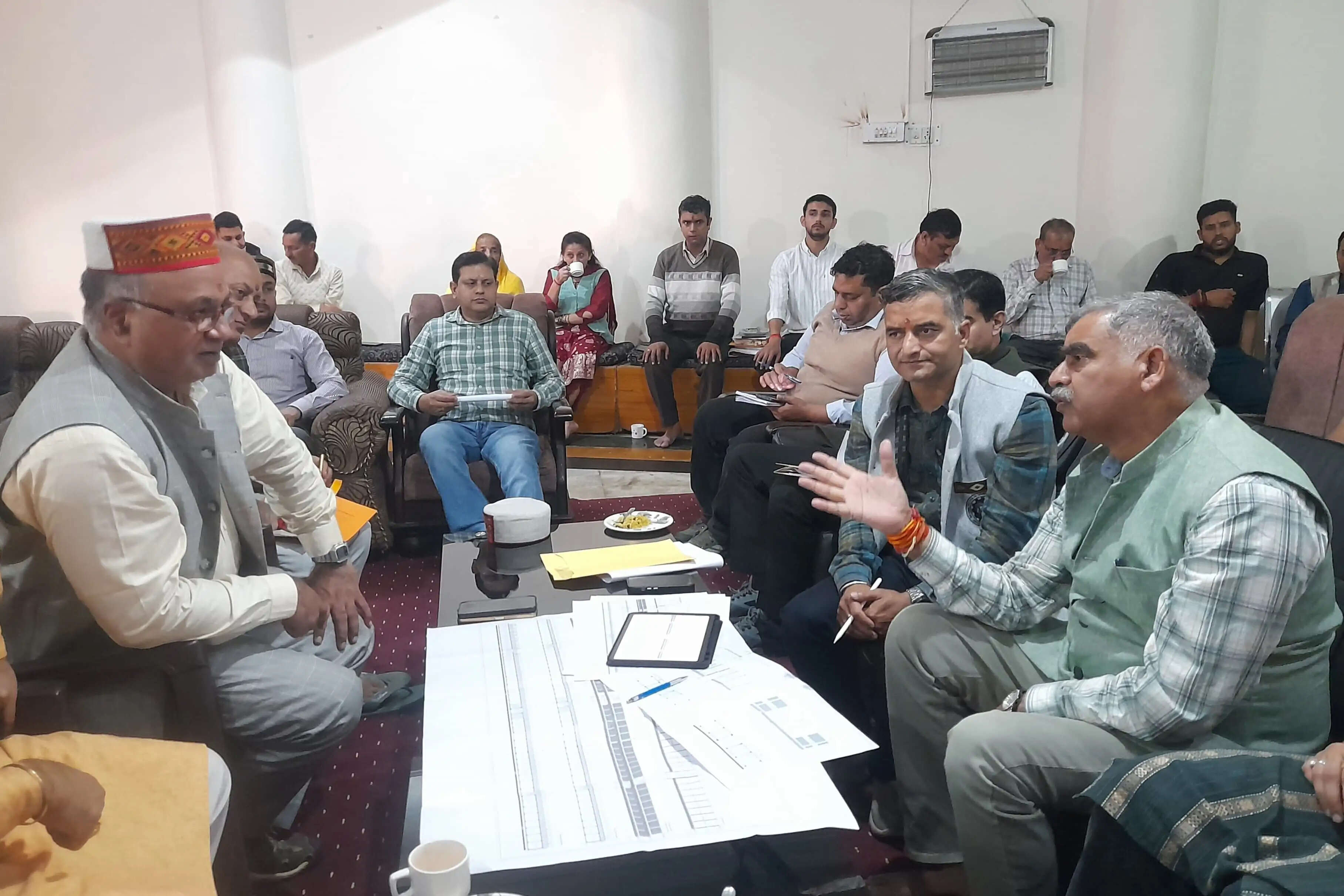 श्री ज्वालामुखी मंदिर के मास्टर प्लान में शहर के सौंदर्यीकरण को मिलेगी प्राथमिकता : संजय रत्न