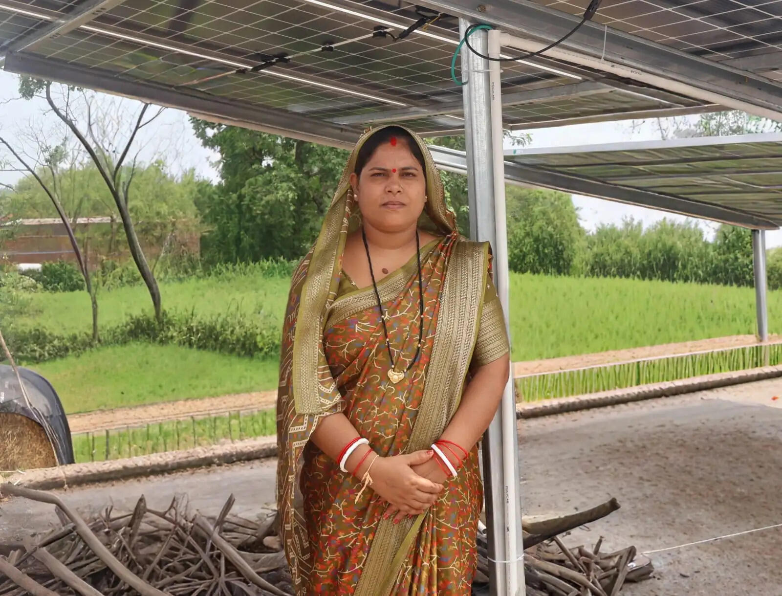 पीएम सूर्यघर मुफ्त बिजली योजना से तारणी घृतलहरे के घर रोशन हुआ सौर ऊर्जा का उजाला