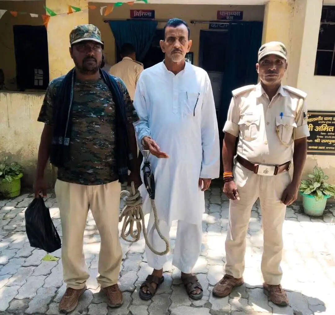 पुलिस कार्य में बाधा डालने और दुर्व्यवहार मामले के आरोपी पूर्व मुखिया गिरफ्तार