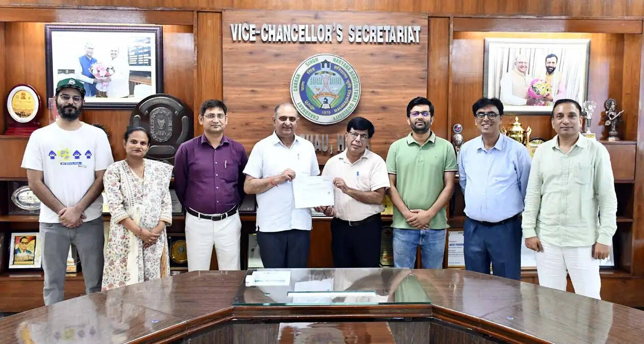 हिसार : एचएयू के एबिक सेंटर का स्टार्टअप हरियाणा में पंजीकृत, कृषि स्टार्टअप्स को मिलेंगे नए अवसर