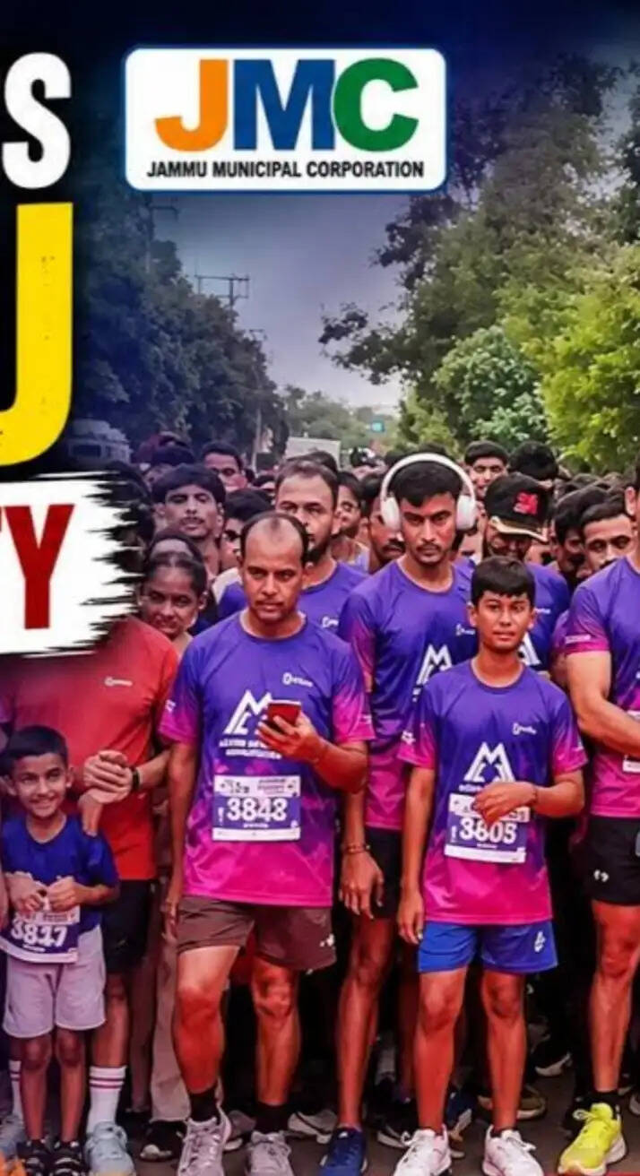जेएमसी ने “जम्मू रन्स फॉर यूनिटी–स्वच्छ अमरनाथ यात्रा का संकल्प” कार्यक्रम आयोजित किया