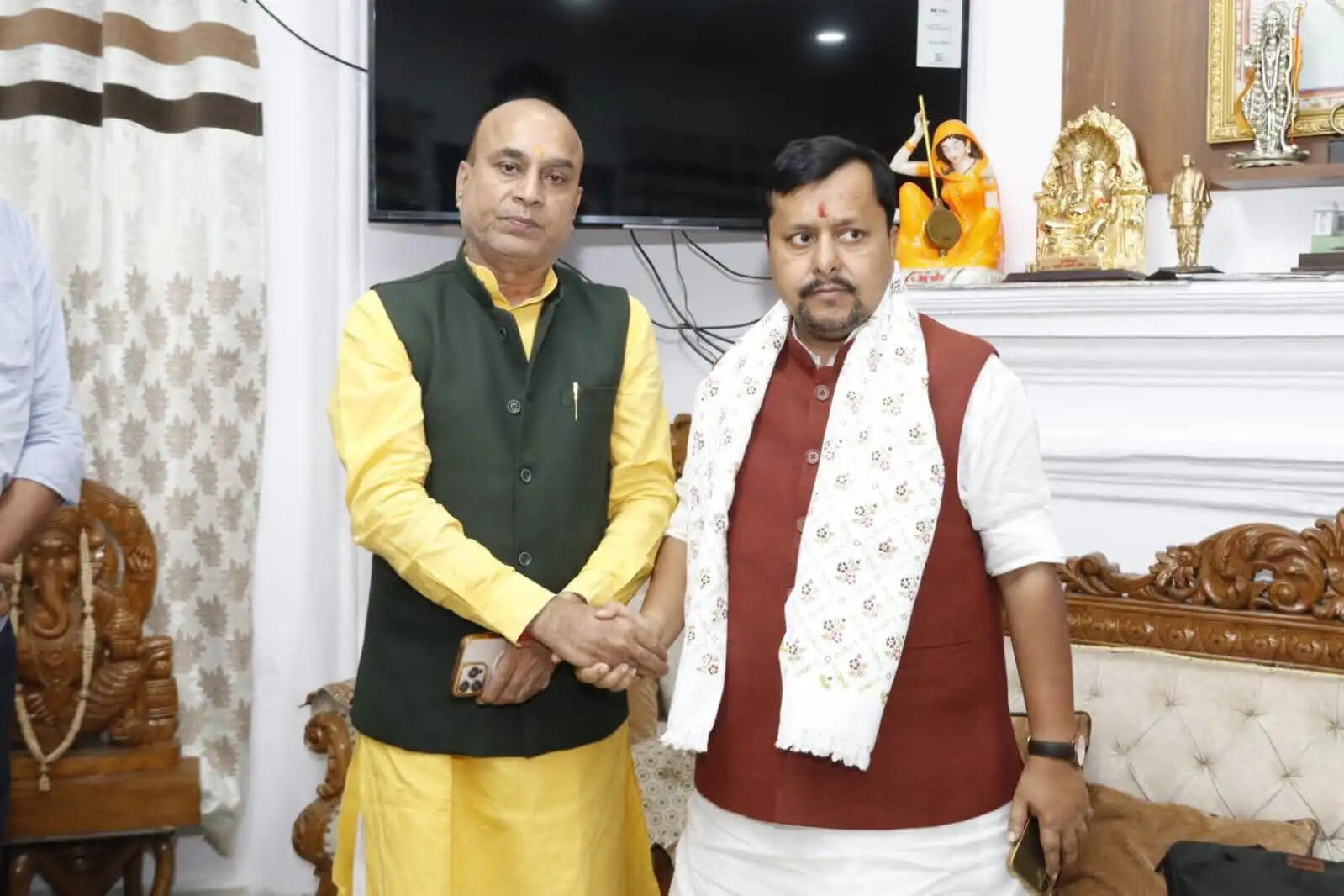 पूर्व विधायक ने नितिन नवीन से की मुलाकात,सीमांचल के विकास व संगठनात्मक मुद्दों पर की चर्चा