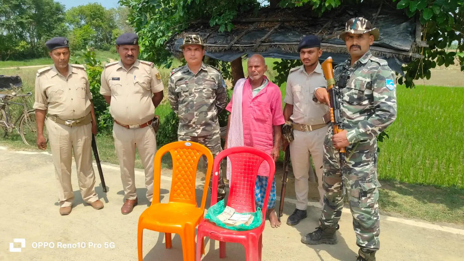भारत-नेपाल सीमा के रेगनिया में संयुक्त कार्रवाई, नेपाली मुद्रा के साथ एक गिरफ्तार