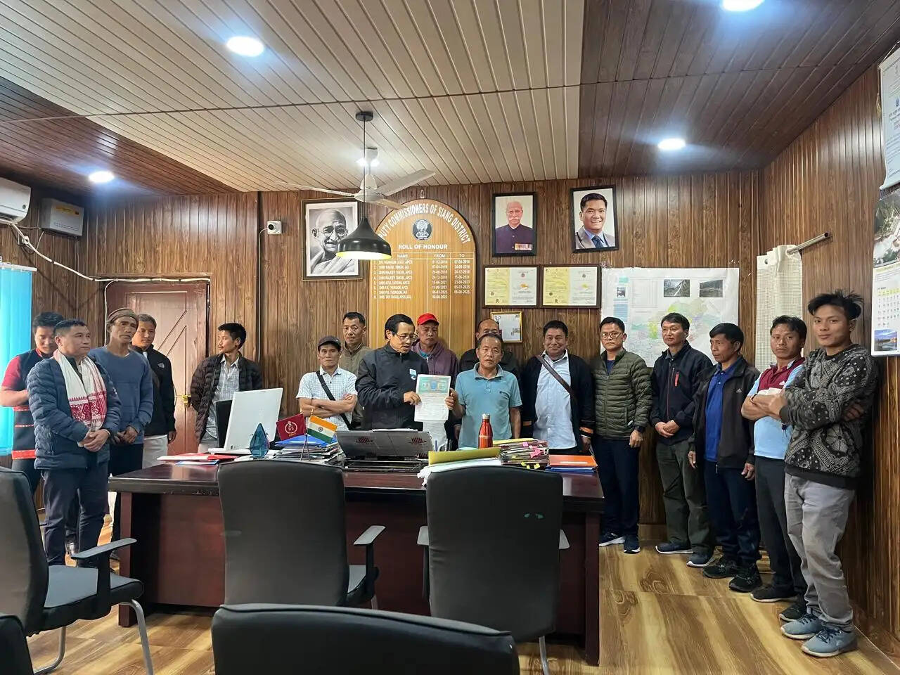 पीएफआर गांव के लोगों अपनी दी सहमति