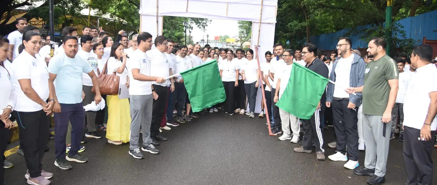 ठाणे में पानी बचाने 'महा वॉकथॉन' जोश के साथ संपन्न