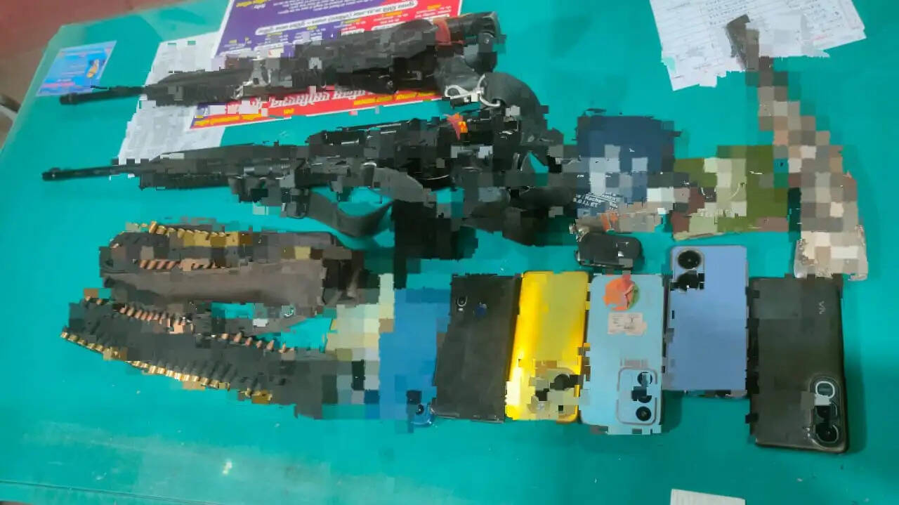 पूर्णिया कॉलेज एरिया में मुठभेड़ के बाद पांच आरोपित गिरफ्तार, हथियार व कारतूस बरामद