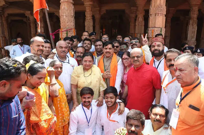 (लीड) मप्र के धार में बनेगा भव्य सरस्वती लोक, राजा भोज शोध संस्थान की भी स्थापना की जाएगी : मोहन यादव