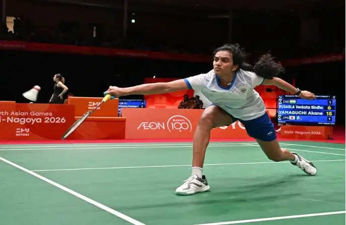 एशियाई खेल 2026: पीवी सिंधु क्वार्टर फाइनल में पहुंचीं, मियाजाकी को सीधे गेम में हराया