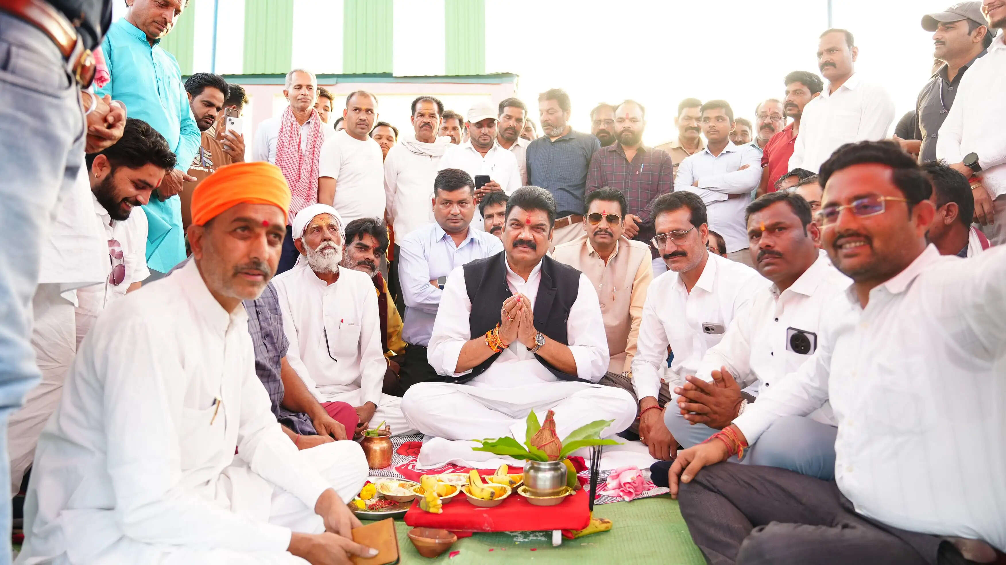 सागरः जैसीनगर में ₹2 करोड़ की लागत से बनेगा आधुनिक किसान संगोष्ठी भवन, मंत्री गोविंद सिंह राजपूत ने किया भूमि पूजन