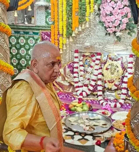 शरद पूर्णिमा पर मां कल्याणी का अलौकिक महाशृंगार, हुई महाआरती