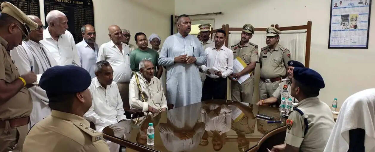 हिसार :एसपी की पहल से पुलिस लाइन में बुजुर्गों को मिला अपना ठिकाना