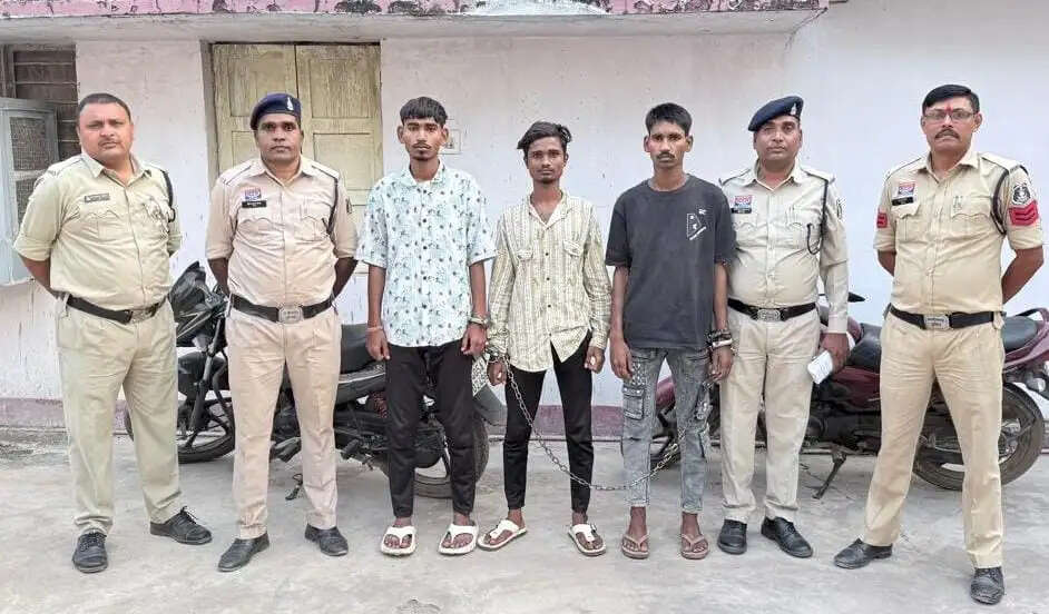दीपांशु साहू हत्याकांड में संलिप्त तीन और फरार आरोपित गिरफ्तार
